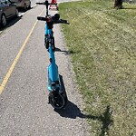 E-Scooter  - Abandoned / Parking Concerns at 2088 Pumphouse Av SW