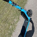 E-Scooter  - Abandoned / Parking Concerns at 2060 Pumphouse Av SW