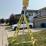 Sign on Street, Lane, Sidewalk - Repair or Replace at 24 Rockyspring Ga NW