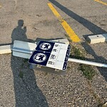 Sign on Street, Lane, Sidewalk - Repair or Replace at 6101 Centre St SW