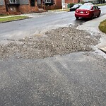 Debris on Street, Sidewalk, Boulevard at 505 5 St NE