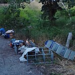 Debris on Backlane at 69 6 A St NE