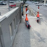 E-Scooter  - Abandoned / Parking Concerns at 513 9 Av SW