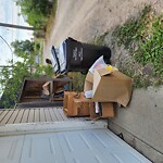 Debris on Backlane at 707 36 St SW