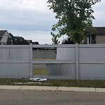 Fence or Structure Concern - City Property at 230 Copperstone Ci SE