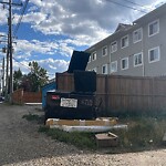 Debris on Backlane at 1702 37 St SE