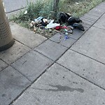 Debris on Street, Sidewalk, Boulevard at 1313 1 St SE