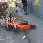 E-Scooter  - Abandoned / Parking Concerns at 915 4 St SW