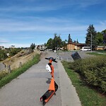 E-Scooter  - Abandoned / Parking Concerns at 125 Crescent Rd NW