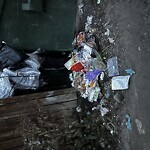 Debris on Backlane at 265 20 Ave NE Northeast Calgary