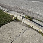 Sidewalk or Curb - Repair at 11599 Valley Ridge Bv NW