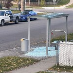 Bus Stop - Shelter Concern at 1134 Berkley Dr NW