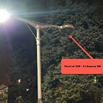 Streetlight Burnt out or Flickering at 220 13 Ave SW Beltline