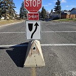 Sign on Street, Lane, Sidewalk - Repair or Replace at 4028 Marbank Dr NE