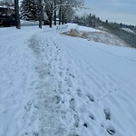 Snow On City - Maintained Sidewalk at 14132 Park Estates Dr SE