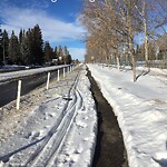 Snow On City Road at 2499 Linden Dr SW