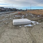 Debris on Street, Sidewalk, Boulevard at 4680 144 Av NW