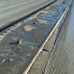 Debris on Street, Sidewalk, Boulevard at 345 194 Av SW