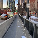 Debris on Street, Sidewalk, Boulevard at 10 Riverfront Av SW