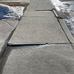 Sidewalk or Curb - Repair at 632 Coral Springs Bv NE