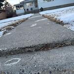 Sidewalk or Curb - Repair at 1211 40 Av NW