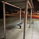 Bus Stop - Shelter Concern at 6704 26 Av NE