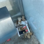 Bus Stop - Garbage Bin Concern at 2009 32 Av NE