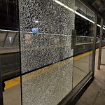 Bus Stop - Shelter Concern at 5717 14 Av SW