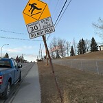Road Signs on Street, Lane, Sidewalk - Repair or Replace at 2428 48 St NW