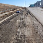 Debris on Street, Sidewalk, Boulevard at 9632 24 St SE