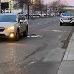 Debris on Street, Sidewalk, Boulevard at 541 9 Av SW