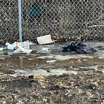 Debris on Street, Sidewalk, Boulevard at 1262 Memorial Dr NE