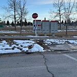 Sign on Street, Lane, Sidewalk - Repair or Replace at 213 Midridge Cr SE