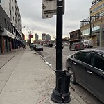 Streetlight Damage at 315 17 Av SW