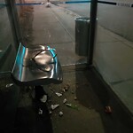Bus Stop - Shelter Concern at 503 64 Av NW