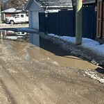 Backlane Maintenance at 823 20 A Av NE