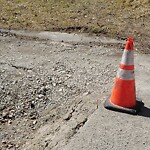 On-Street Bike Lane - Repair at 413 Ranchview Co NW
