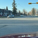 Debris on Street, Sidewalk, Boulevard at 10302 Braeside Dr SW