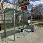 Bus Stop - Shelter Concern at 8054 John Laurie Bv NW