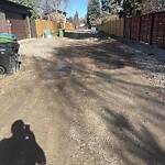 Backlane Maintenance at 608 Willoughby Cr SE