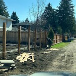 Fence or Structure Concern - City Property at 619 Wilderness Dr SE