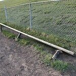Fence or Structure Concern - City Property at Charleswood Calgary Ab